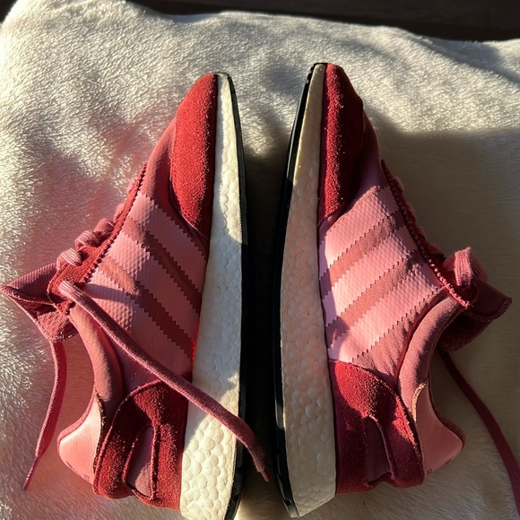 adidas Shoes - adidas Pink and Red Athletic Shoes